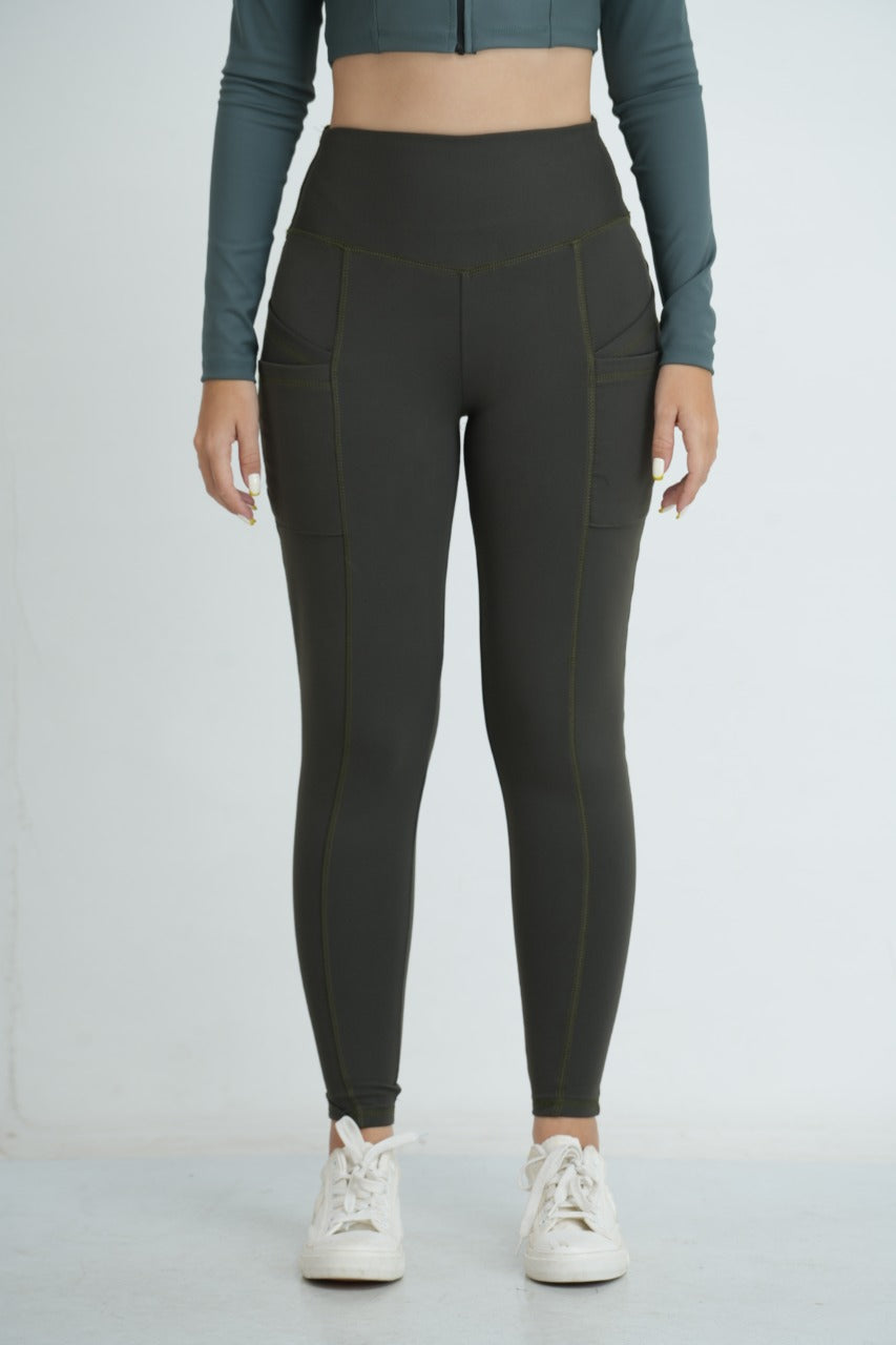 Double Pocket Detailed Stretchy Pant