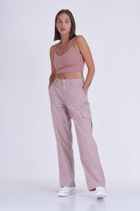 Wide Leg Cargo Pant