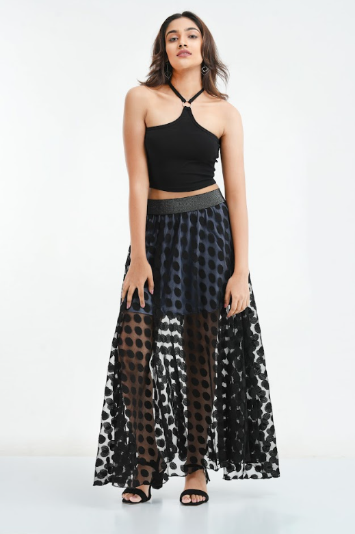 Ring Halter Crop Top